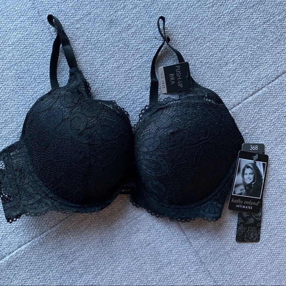 kathy ireland Other - NWT Kathy Ireland Intimates Lace Black Bra | 36B